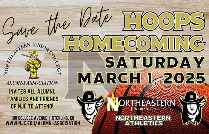 Save the Date for Hoops Homecoming Saturday, March 1, 2025