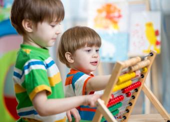 children playing